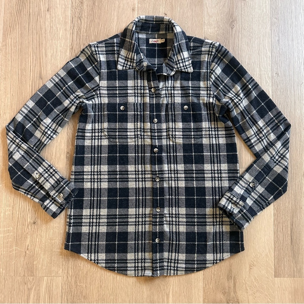 Faherty Button Up Top